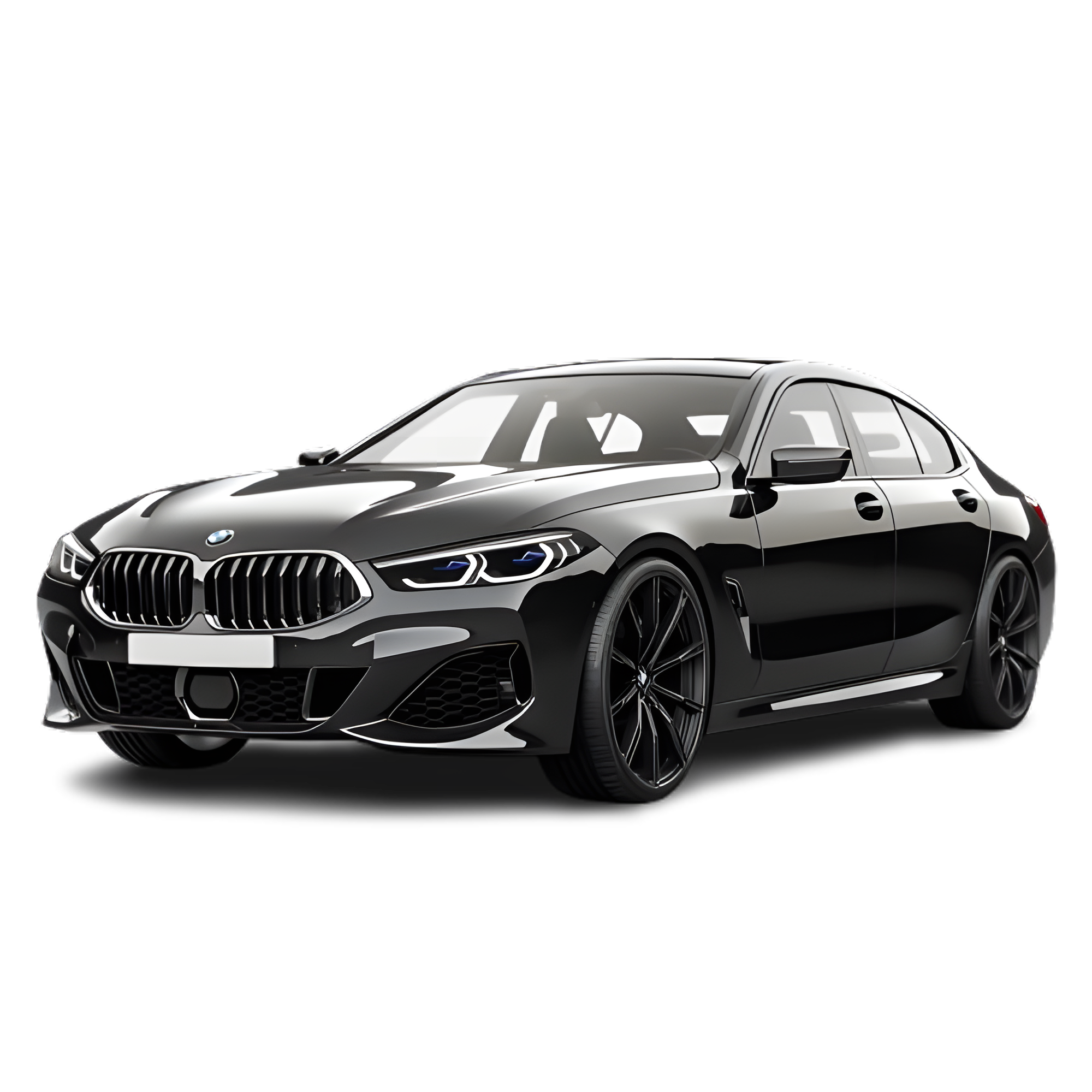 This is a black BMW.